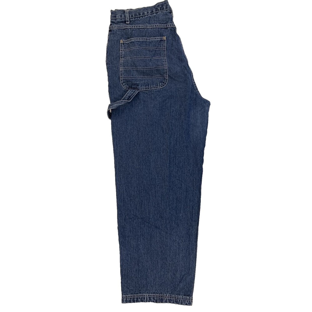 RVT Serve Piping Hot Women's Blue Jeans Denim Size 18 6 Pockets - Picture 3 of 13